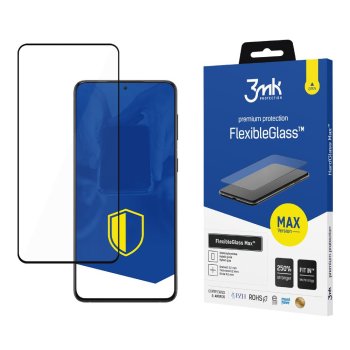 3mk FlexibleGlass Max Screen Protector for Samsung Galaxy S21+ 5G, Black