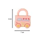 Educational Toy - Train with Padlocks and Keys, 13 Elements