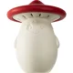 OTOTO Fun Guy Fridge Deodorizer Odour Absorber, Silicone, White / Red