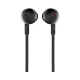 JBL T205 Wired In-Ear Headphones Mini Jack 3.5mm - Black