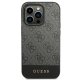 Guess iPhone 14 Pro Max Case 4G Stripe Collection, Grey