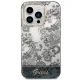 Guess Porcelain Collection Case for iPhone 14 Pro 6.1\", Grey