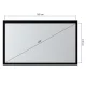 Maclean MC-922 Frame Projection Screen, 120\", 16:9