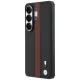 BMW M Perforated Stripe Logo MagSafe Case for Samsung Galaxy S26 Ultra - Red