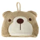 Kids Hand Towel for Kindergarten 42x25 cm, Brown Bear