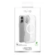 Puro Lightfeel iPhone 17 Case with MagSafe, Clear/White