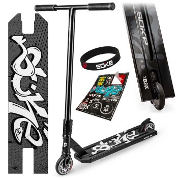 Soke Box Stunt Scooter, Black