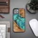 Bewood iPhone 15 Plus Case Unique Turquoise, Turquoise/Black