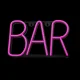 Forever Light Bat Neon Sign LED Wall Decor Light FLNE24, Pink