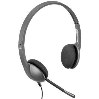 Logitech H340 USB PC Headset, Black