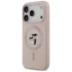 Karl Lagerfeld iPhone 17 Pro Case Silicone Karl&Choupette MagSafe, Pink