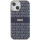 DKNY iPhone 15 vāciņš IML Mono & Stripe MagSafe, zils