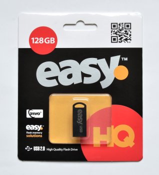 USB Flash Drive Imro Easy 128GB USB 2.0, black
