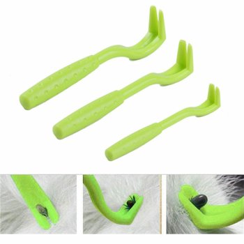 Tick Remover Tool Kit 3 Pack for Dogs, Cats, and Humans, Green