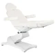 Azzurro 869A Electric Cosmetic Chair, 4 Motors, White