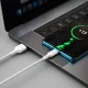 Baseus 2x set USB Typ C Cable Fast Charging PD and QC 40W 5A 1,5m, White