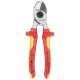 Cable Shears KNIPEX 95 16 165, 165 mm, Red/Yellow