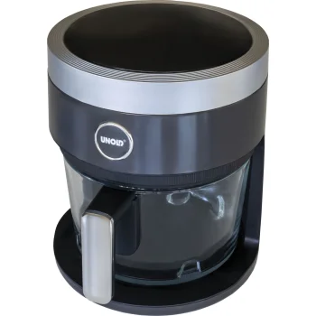 Unold 58695 Hot Air Fryer with Glass Basket, 3.5L, Black
