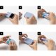 Samsung Galaxy Z Flip 4 (SM-F721) / Z Flip 3 5G Ringke Hinge Protector, Pink | Клейкий Держатель для...