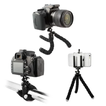 Elastic Mini Table Tripod for compact cameras, gopro, phones
