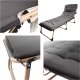 Folding Camping Cot Portable Guest Bed 193 cm, Dark Grey