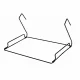 Hanging Cat Hammock Bed for Radiator, Light Grey, 31x46 cm