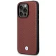 BMW Leather Case iPhone 14 Pro BMHMP14L22RFGR Burgundy