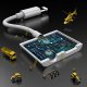 Joyroom Lightning to Lightning / Music Lightning Headphone Adapter for Audio and Charging, White | Audio un Uzlādes...