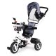 Ecotoys JM-066-9L Tricycle with Swivel Seat and Canopy, Grey