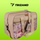 Carry-On Travel Bag for Airlines 40x30x20cm Trizand 24255, Beige