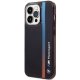 Apple iPhone 14 Pro Max 6.7\" BMW IML Tricolor Stripe Case Cover (BMHCP14X22HVGV), Black