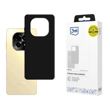 Telefono dėklas 3mk Matt Case, Realme C63 5G, juodas