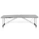 Folding Massage Table Aluminum Comfort Activ Fizjo 2 Segment Gray