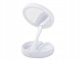 Saliekams Makeup Galda Spogulis ar LED Gaismu un Palielinājumu | Magnifying Table Makeup Mirror with LED Light Foldable