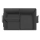 Heavy Duty Trunk Organizer 50L, Car Storage Box for SUV and Groceries, Black