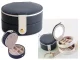 Round Jewelry Box Organizer with Mirror, 11 cm
