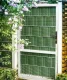 Fence Panel Tape MIKKO RATTAN MK-12 12.75x0.0475 m (1200 g/m²), Green