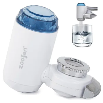 Zoosen ZSW-040 Faucet Water Filter, White