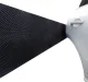 Garage Wall Protector Bumper AG566B, 200x20 cm, Black