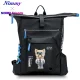 Nimmy Cool&Cute 2.0 Dog Laptop Backpack - Black