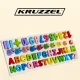 Kruzzel 00010979 Wooden Puzzle Alphabet and Numbers