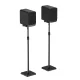 Floor Speaker Stands Set Maclean MC-916, 2 Pack, Adjustable, Max 5 kg, Black