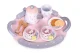 Ecotoys W10D824 Wooden Tea Set for Kids, 15 Pieces