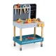Ecotoys ESC-W-033 Wooden Toy Workbench with Tools, 47 pcs
