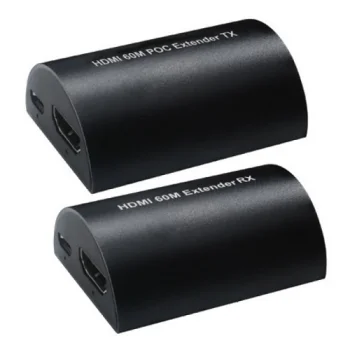 HDMI Extender 60m over Cat5e/Cat6 Cable, 1080P with PoC