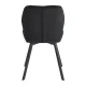 4Rico Vetro Chair, Black