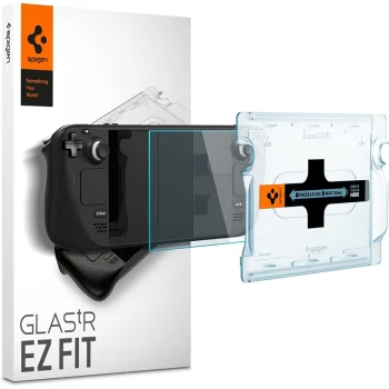 Spigen Steam Deck Tempered Glass Glas.tR EZ Fit