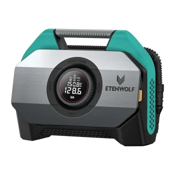 Etenwolf S6 Car Air Compressor, 11.03 bar, 19,200 mAh, Blue