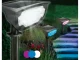 Solar garden LED light, stake mount, waterproof, multicolor