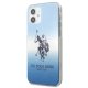U.S. Polo Assn. iPhone 12 mini Case Gradient Pattern, Blue